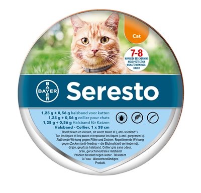 SERESTO TEKEN- EN VLOOIENBAND KAT